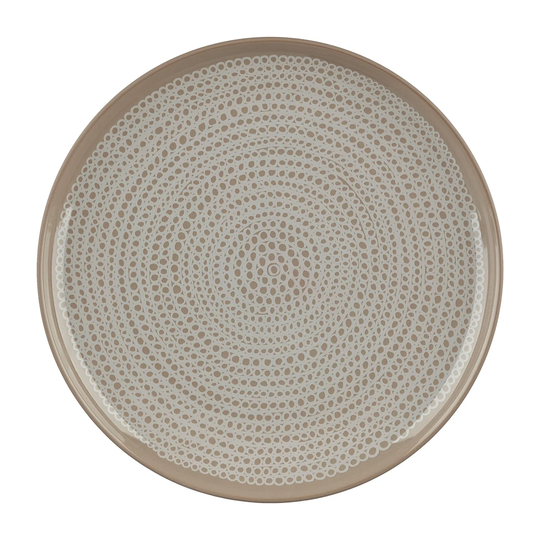 Marimekko Siirtolapuutarha lautanen Ø 25 cm Terra-white