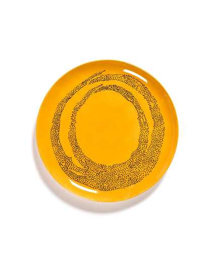 Feast sunny swirl dots -lautanen ⌀ 26,5 cm