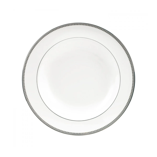 Wedgwood Vera Wang Lace Platinum syvä lautanen Ø 23 cm
