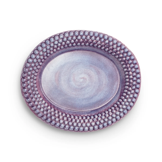 Mateus Bubbles-lautanen, ovaali 35 cm Violetti