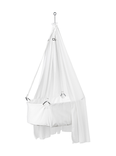 Leander classic -kehtosetti 6-osaa, white