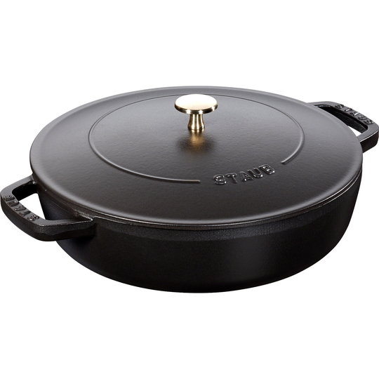 Staub Chistera-paistinpata, 28 cm, musta