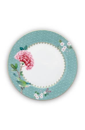 Blushing Birds Lautanen Sininen 21 cm