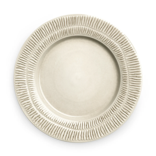 Mateus Stripes lautanen 28 cm Sand