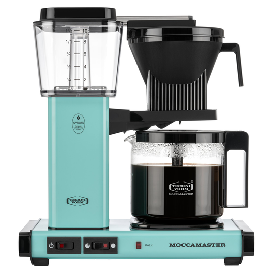 Moccamaster Automatic S kahvinkeitin, 1,25 litraa, turquoise