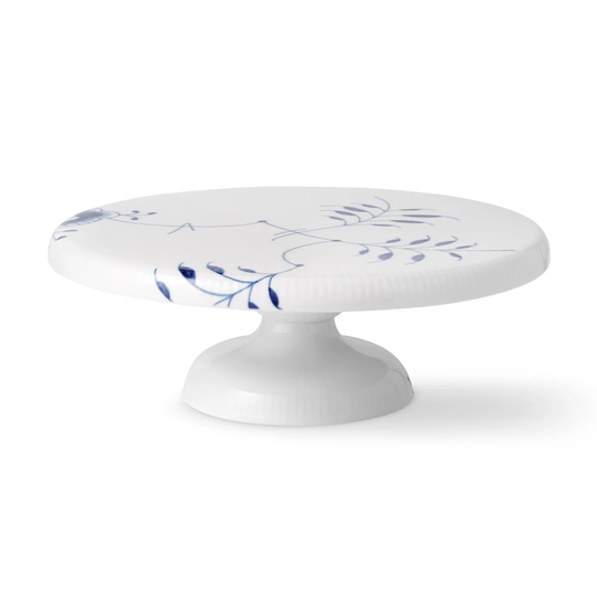 Royal Copenhagen Blue Fluted Mega -lautanen jalalla 29,5 cm