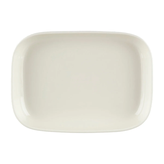 Marimekko Siirtolapuutarha lautanen 18 x 25 cm White-clay