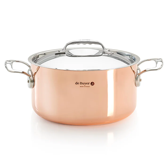 De Buyer Prima Matera kattila kannella induktio 28 cm
