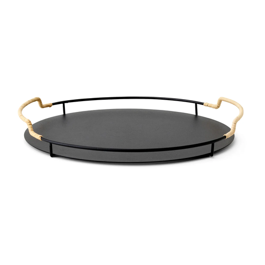 Audo Copenhagen Balcony tarjotin Ø 36,5 cm Musta