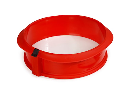 Irtopohjavuoka keraamisella pohjalla 23 cm punainen