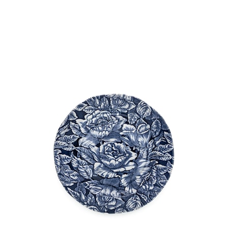 Ink Blue Hibiscus Lautanen 21,5 cm