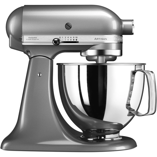 KitchenAid Artisan KSM125ECU -yleiskone hopea