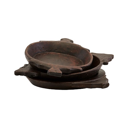 Tarjotin Parat, Ruskea, Koko l: 48 cm, w: 35 cm, h: 5 cm