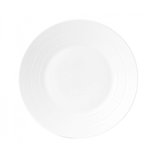 Wedgwood White Strata lautanen Ø 23 cm