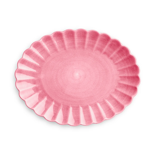 Mateus Oyster lautanen 30x35 cm Rosa