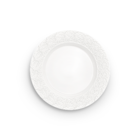 Spets Lautanen Valkoinen 25 cm