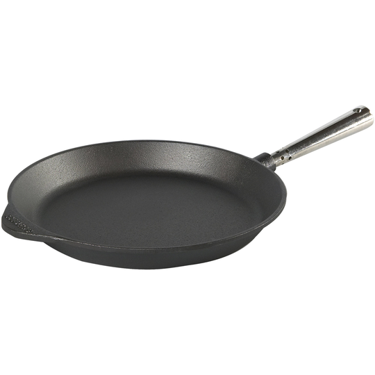 Skeppshult Paistinpannu valurautaa 28 cm, teräskahva