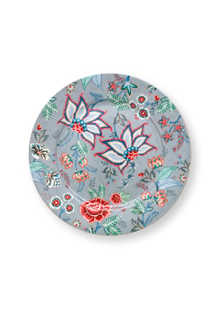 Flower Festival Lautanen 32 cm Light Blue