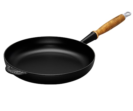 Paistinpannu puukahvalla 28 cm Matte Musta