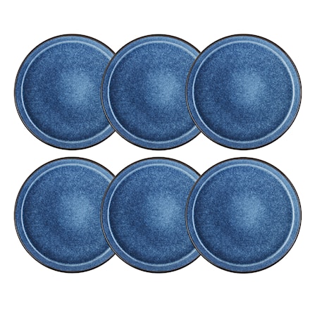 Gastro Lautanen 27 cm Musta/Tummansininen 6-pack
