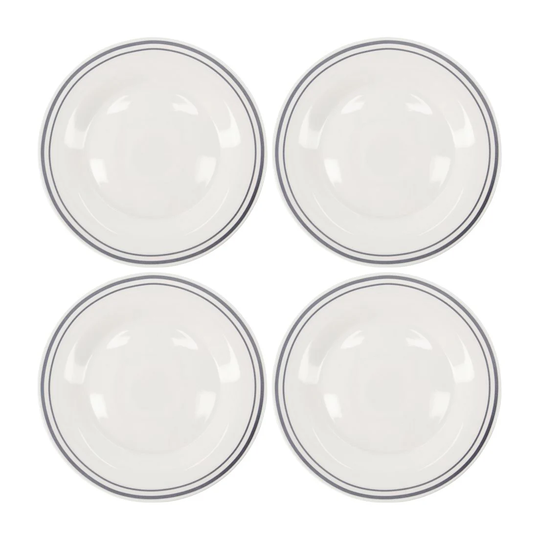Nicolas Vahé Bistro lautanen Ø 27 cm 4-pack Harmaa