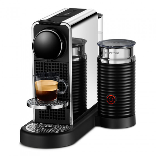 Kahvikone Nespresso CitiZ Platinum & Milk Stainless Steel D
