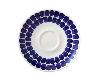 Tuokio Lautanen 17 cm kahvikuppiin, koboltti