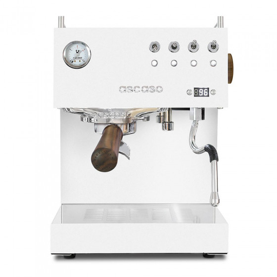 Espressokone Ascaso Steel Duo PID White&Wood