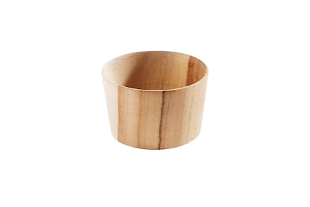 Kulho Snack Natur Uusi tiikki 6x10 cm