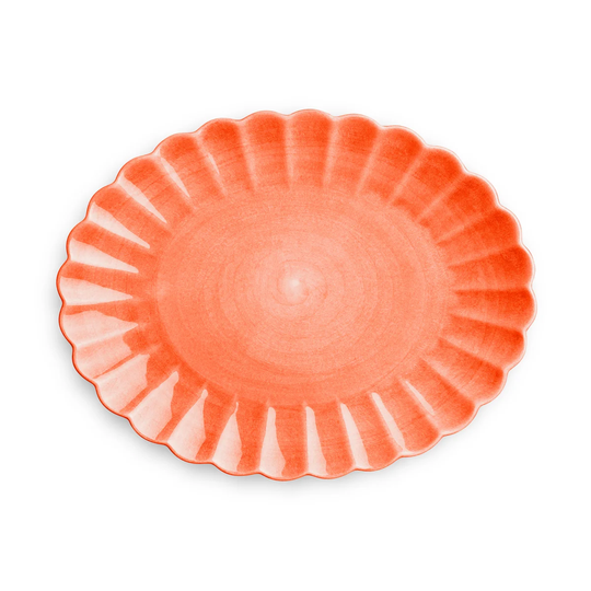 Mateus Oyster lautanen 30x35 cm Oranssi