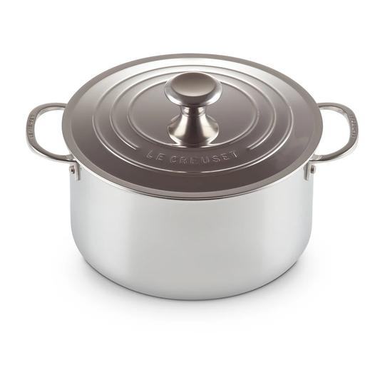 Le Creuset Signature 3-Ply syvä kannellinen pata 6 l
