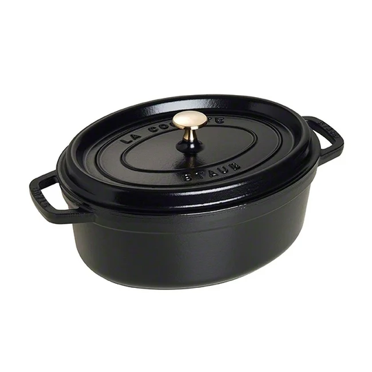 STAUB Staub ovaali pata valurautaa, 4,2 l musta