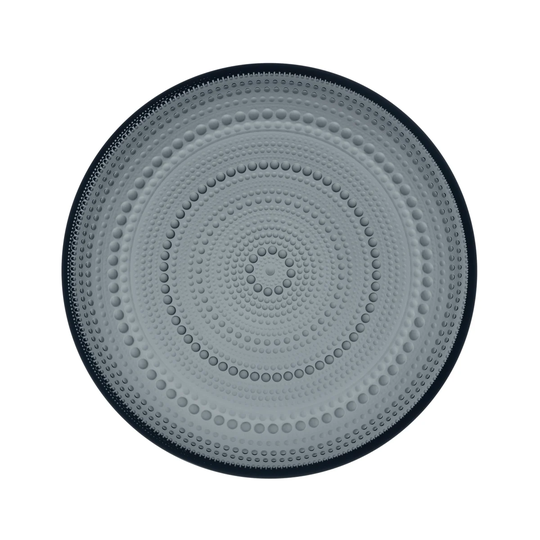 Iittala Kastehelmi lautanen pieni 24,8 cm Tummanharmaa