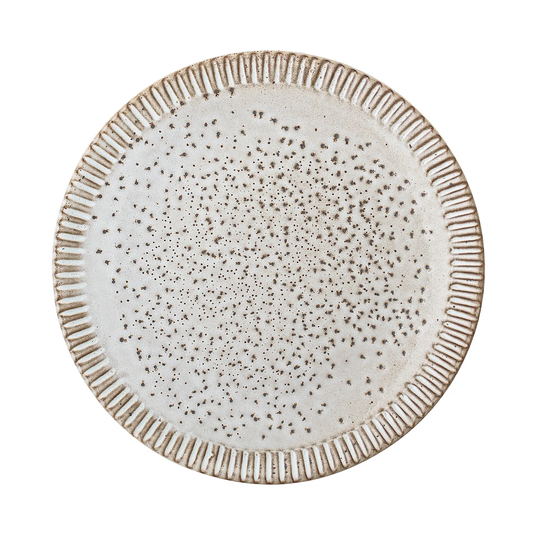 Bloomingville Thea lautanen kivitavaraa, harmaa 20 cm