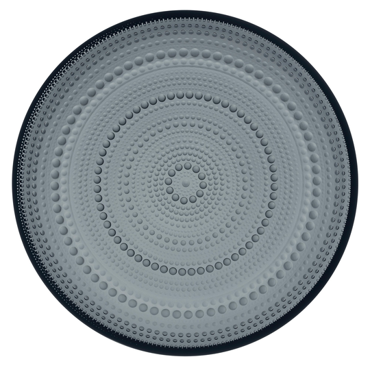 Iittala Kastehelmi lautanen 24,6 cm, Tummanharmaa