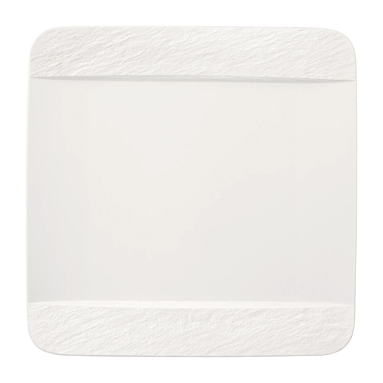 Villeroy & Boch Manufacture Rock lautanen 28x28 cm Blanc
