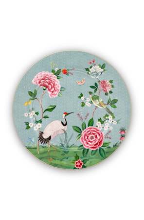 Blushing Birds Lautanen Sininen 32 cm
