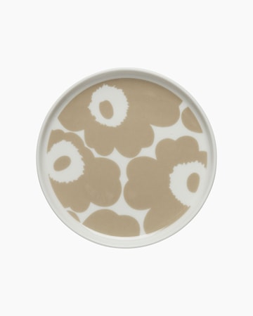 Unikko Lautanen 13.5 cm Valkoinen/Beige