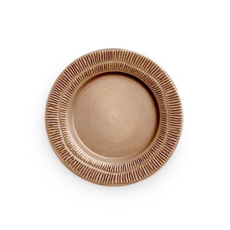 Stripes Lautanen 28 cm Cinnamon