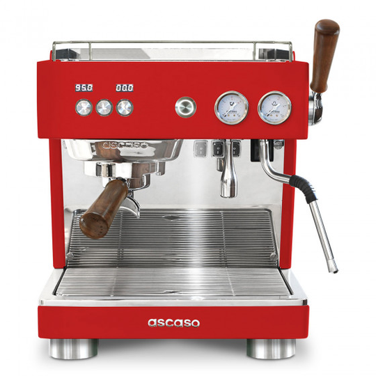 Kahvikone Ascaso Baby T Plus Textured Red