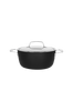 Alu Pro 5 -pata ja ruostumaton teräskansi 24 cm, 4,3 l