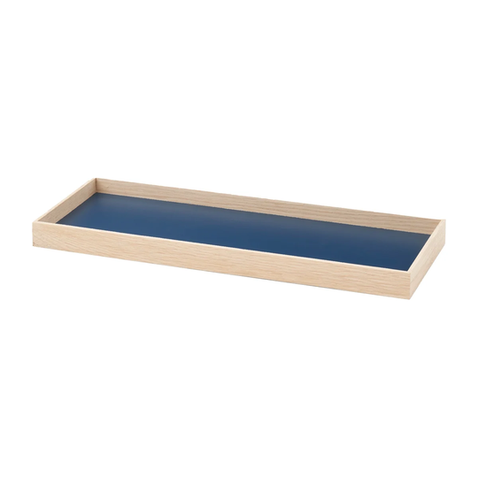 Gejst Frame tarjotin small 11,1x32,4 cm Tammi-sininen