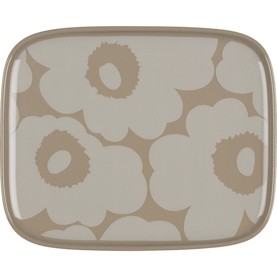 Marimekko Oiva Unikko lautanen, 15x12 cm