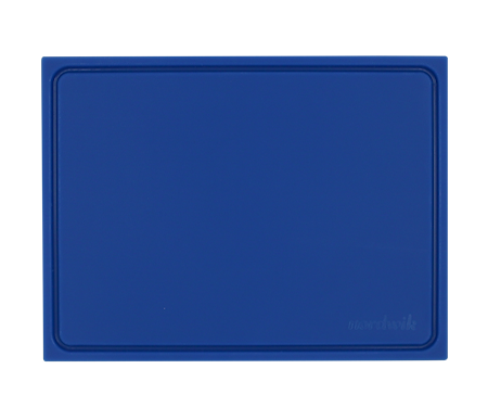 HDPE Leikkuulauta lihamehu-uralla 40 x 30 cm Sininen