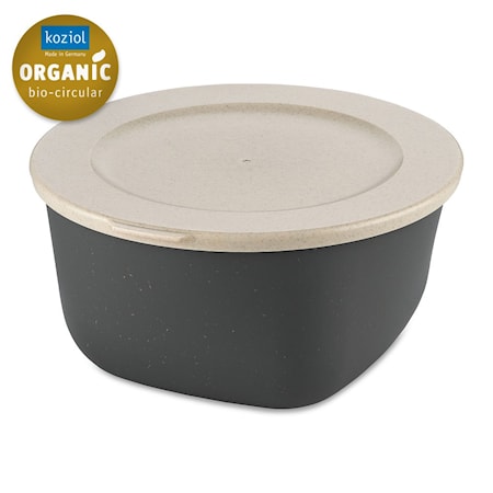 Connect Kulho kannella 2 l Tummanharmaa/Beige