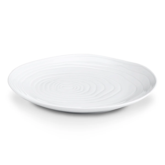 Pillivuyt Boulogne lautanen, 28 cm Valkoinen