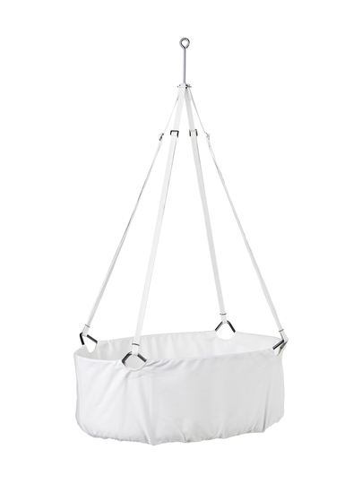 Leander classic -kehtosetti 3-osaa, white
