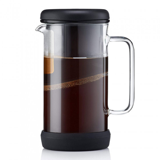 Pressopannu ja teekeitin Barista & Co One Brew Black, 350 ml