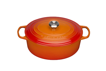 Le Creuset Signature Pata Ovaali 6.3 L 31 cm Valurauta Volcanic