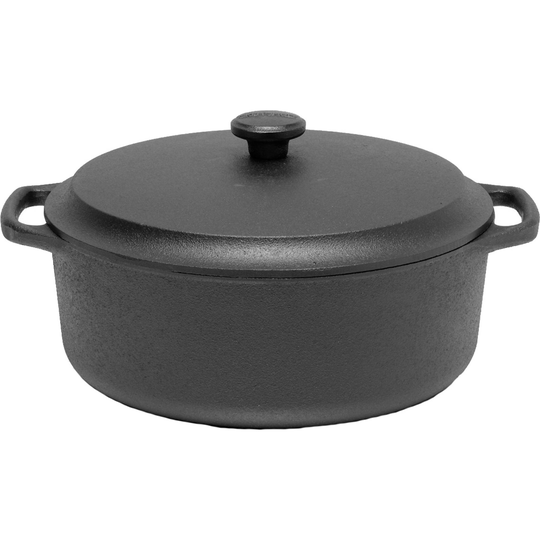 Skeppshult Pyöreä kannellinen valurautapata 5,5 L